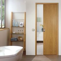 Monster Shop - Pocket Door Kit Hideaway Single Sliding System Cavity Frame