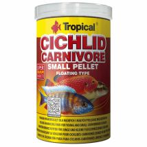 Alimento Para Cíclidos Tropicales Carnívoros En Gránulos Pequeños De 1000 Ml/360 G