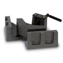 Eberth - Mordaza Angular 90 Grados, Tornillo De Banco, Ancho De Boca 104mm, Ancho De Sujeción 60mm, Mordaza Angular De Fundición Maciza, Soldadura De 