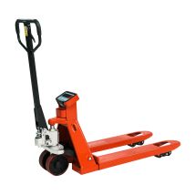 Schefer Gabelhubwagen Premium Mit Integrierter Waage Tragkraft 2500kg Gabellänge 800mm