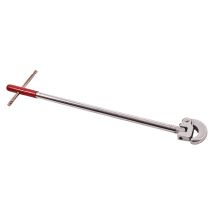 AM-Tech – 16 Inch Adjustable Basin Wrench – Solid Steel – Ideal for Gripping Nuts and Fittings in Tight Spaces