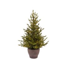 Kaemingk Bv - Rbol En Maceta Micro Led Bo Para Interior Y Exterior H 120 Ø 70 Cm