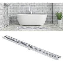 Stamplast - Sac À Bagages Sagle Drawing Channel Kit Salle De Bain Avec Drain De Fil Cn-01 Griglia 55 Cm - Guaina 100x100 Cm