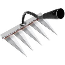 Azada De Acero De Alto Carbono, Rastrillo Para Deshierbar, Herramienta Agrícola, Deshierbe De Suelo, Volteo, Aflojamiento, Artefacto, Rastrillo De 