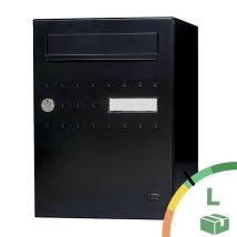 Buzón De Paquetería - Eclipse Negro Mate - 1 Puerta Renz
