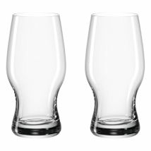 Bierbecher Taverna 2er Set 430 ml Spülmaschinengeeignet Glas Höhe 15,5 cm Durchmesser 6 cm