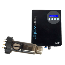Cloratore Salino Innowater – SALT20 – Apparecchio programmabile per piscine residenziali – Display LCD, Cella bipolare, Vassoio in polikarbonato