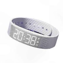Montre-réveil À Vibration Silencieuse Fitsleeps (blanche)