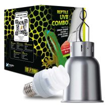 Lampada Exo-terra Deep Dome Nano Combo 40w Doppia Lampadina
