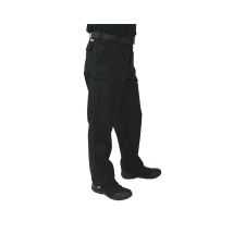 Lee Cooper - Lcpnt205 Pantaloni Cargo Classici Da Lavoro Multitasche Per Uso Intensivo E Di Facile Manutenzione Da Uomo, Nero, 36w / 31l