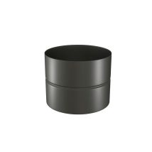 Ten - 344124] Raccord Noir Mat 344124 Femelle/femelle 12cm D125mm