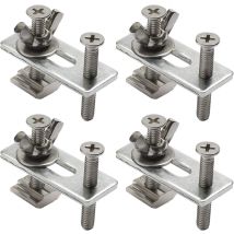 Cesieclefou - Set Of 4 T-clamps For The Cnc Milling And Engraving Machine 3018-pro / 3018-mx3 / 3018-prover