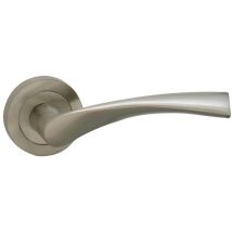 Jandel - Juego Manivela Roseta 50mm Niquel Satin Olas Zeus Eq-r150