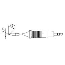 Weller Rt7 Punta De Soldador Cuchillo Truncado 45° Plata