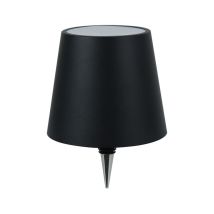 Lámpara De Escritorio Led Con Función De Carga Y Tapón Para Botellas - Negra