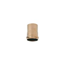 Riquier – Cobre recto 32 pulgadas – Conexiones hombre y mujer – Compatible con soldadura en plomo