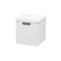 Boîte De Rangement Polyvalente Avec Couvercle, 28 X 28 X 28.5 Cm