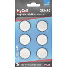 Batteria A Bottone Cr 2430 3 V 1 Pz. Litio 6er Blister Lithium Knopfzellen Cr2430 - Hycell