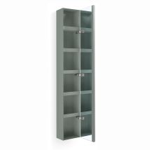 Lineabeta - Colonne Ciacole Avec Porte Miroir L.160x25 Vert
