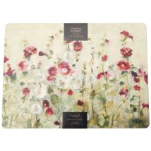 Tovagliette Creative Tops – Set di 4 con fondo in sughero – 40 x 29 cm, Resistenza al calore 120 °C – Elegante design papaveri
