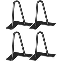 4 Gambe Per Tavolo In Metallo Fai Da Te, Lunghe 10 Cm, Gambe Per Mobili Con Diametro Di 9 Mm