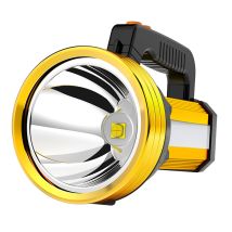 Super Lumineux Portabledirigéprojecteur, Lampe Torche, Projecteur Puissant, Lampe De Camping Rechargeable, Ampoule Z11-55