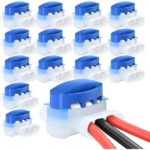 Rowoythk 15-pack 3m Scotchlok 314 Waterproof Lawn Mower Cable Connectors - Compatible With Husqvarna And Gardena