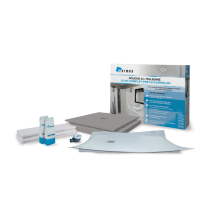 U-tile - Duschwannensystem Für Geflieste Duschböden Flatboard 90 X 185 Cm