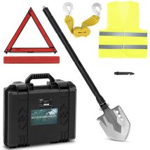 Hillvert - Strumento Multifunzionale Kit Di Sopravvivenza Portatile Multiuso Con Coltello,