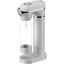 Máquina De Agua Con Gas Blanca + 2 Botellas - Aquabella Blanc - Naturamix -