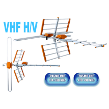 Dvb-t Ax Galaxy Combo Vhf H/v+uhf-antenne