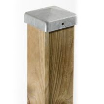 Oberer Metallabschluss 71 X 71 Mm Für Quadratische Pfosten