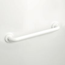 PBA Haltegriff 1170mm mit Papierrollenhalter – Polyamid PA6, Aluminiumkern, Edelstahl – Wandmontage, Befestigungskit