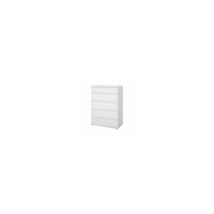 Kit Cassettiera Nova 5 Cass 76,8x40x106,6cm Bianco
