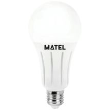 Alfa - Bombilla Led Estándar Aluminio Fundido E27 24w Fría Matel
