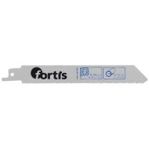 Fortis Säbelsägeblatt Bimetall 150mm – 130mm Schnittlänge – 2 Stück – Kompatibel mit Bosch, Milwaukee, Lenox