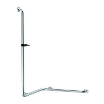 Normbau Inox Care Duschhandlauf 750x750x1200, Links