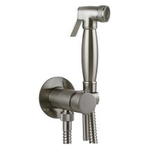 Sphera Docce E Accessori - Juego De Bidé Con Mezclador Y Ducha En Latón Con Acabado En Níquel Cepillado Pollini Acqua Desingd09181203ns Níquel 