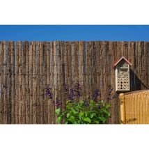 Nature Garten Paravent Kiefernrinde 1x3 M Dicke 5 Mm