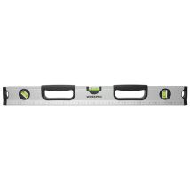 WORKPRO Wasserwaage 100 cm – Aluminiumlegierung – Genauigkeit 1 mm/m – 3 Fläschchen (45°, 90°, 180°)