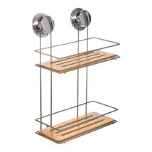 5Five Simply Smart – Scaffale 2 livelli Ventola Venterra B – Colore: Bambou, Lunghezza: 25 cm, Larghezza: 13.2 cm, Altezza: 36.5 cm