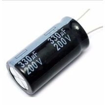 330uf 200vdc Condensador Electrolitico 18x40mm Radial