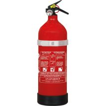 Zugelassener Feuerlöscher Pulver 2kg Anaf - 16457