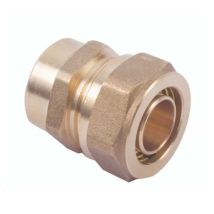 Terminal de compresión hembra para tubería de cobre – Conexión rápida sin soldadura – Fabricado en latón de alta calidad – Ideal para fontanería y 
