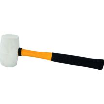Siko – 87791766 – Gummihammer mit Glasfaserstiel – Kopf aus Gummi, Griff aus Glasfaser – Multifunktionswerkzeuge