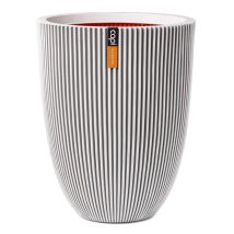 Capi Vase Élégant Groove 34x46 Cm Ivoire 445498