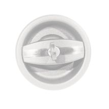 Zadi - Cerradura Redonda De Plástico Para Vehículos Recreativos Color - Blanco