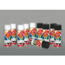Hitcolor Lackspray 400 Ml Feuerrot Seidenglanz Spraylack Buntlack - Belton