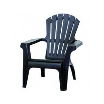 Progarden Deckchair Dolomiti Anthrazit Stapelstuhl Gartenstuhl Stapelsessel