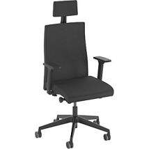 Sedia girevole da ufficio TO-STRIKE 9248 – Braccioli regolabili 4D, Poggiatesta integrato, Altezza sedile 410-520mm – TRENDOFFICE